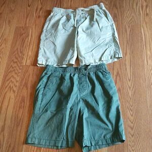 2 Pair  of Gap elastic waisted shorts Sz XS NWOT